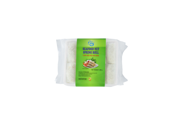 Seafood Rice Net Spring Rolls – TASTY